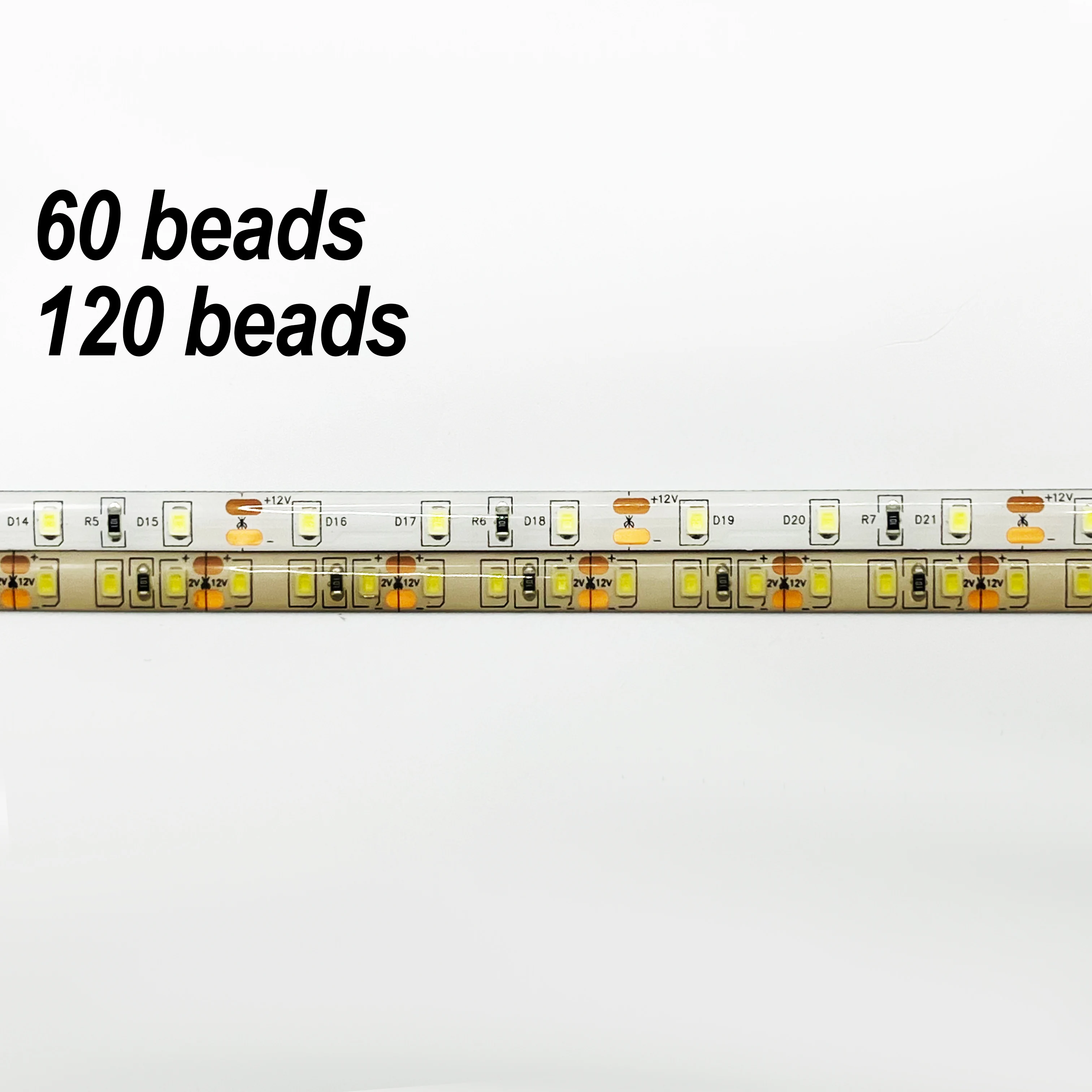 Ip67 SMD 2835 Светодиодная Dmx наружная полоса света 120 240 светодиодов 60d Гибкая 8 мм умная водонепроницаемая лента для ванной комнаты