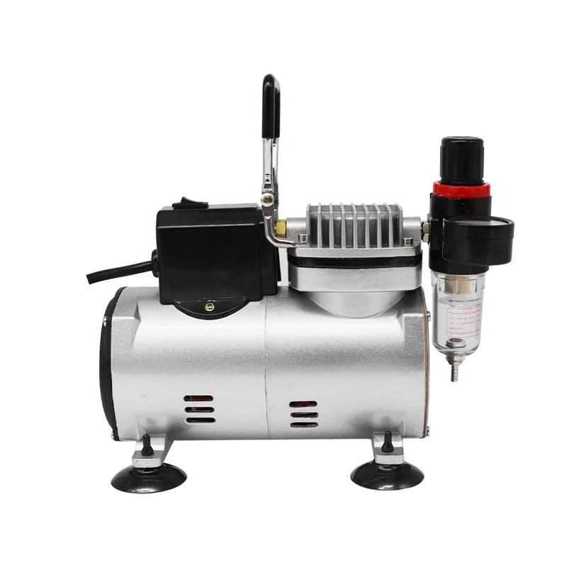 Mini tattoo/airbrush compressor with colling fan TC-18F