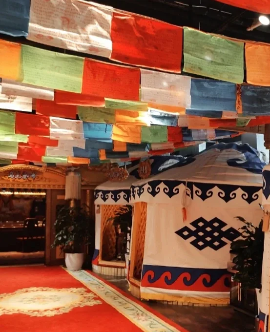 Mongolian Yurt Tent for a Family Cheap Waterproof Mongolia Yurt Tent Outdoor