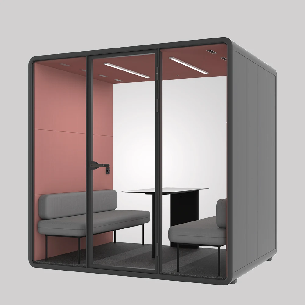 Mobile Silence Sound Proof Recording Acoustic Vocal Studio pod Isolation Phone Booth