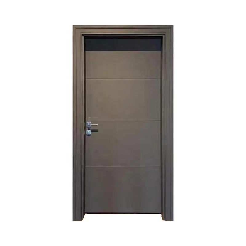 China Supplier Wholesale Interior Room Wooden Door With Frame