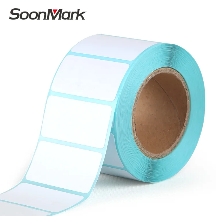 Self adhesive packaging 40x30mm 700 pcs/rolls stickers shipping labels roll price