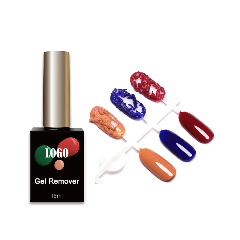 Private label gel nail remover magic gel polish remover