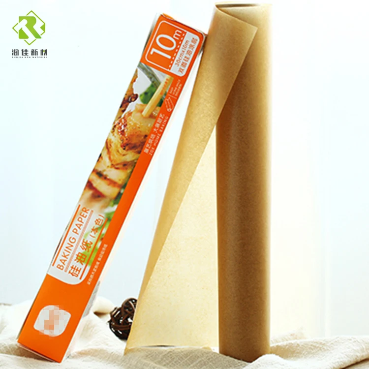 Good Quality Factory Wholesales Printed Food Grade  Parchment Baking  Paper Roll For Baking And Barbecue