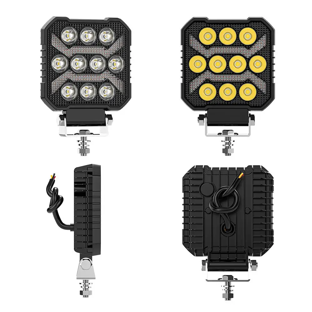4 inch car Led Working light Offroad Spot Flood Truck Round LED Driving Light Auxiliary Offroad 4x4 Off-road Lights