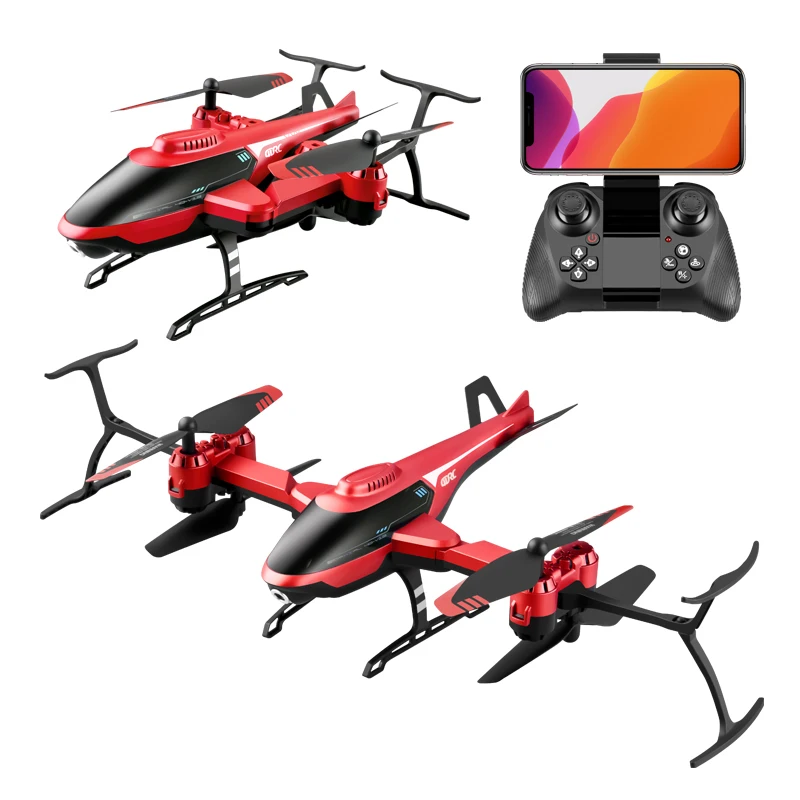 4DRC V10 2.4G 3.5CH 4K Cameras APP Altitude Hold remote control plane Alloy ABS RTF Aerial Quadcopter RC Helicopter