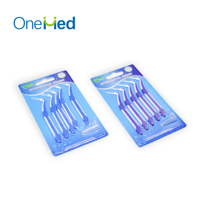 2021 Eco Friendly Orthodontic Dental Disposable Toothbrush Interdental Brush