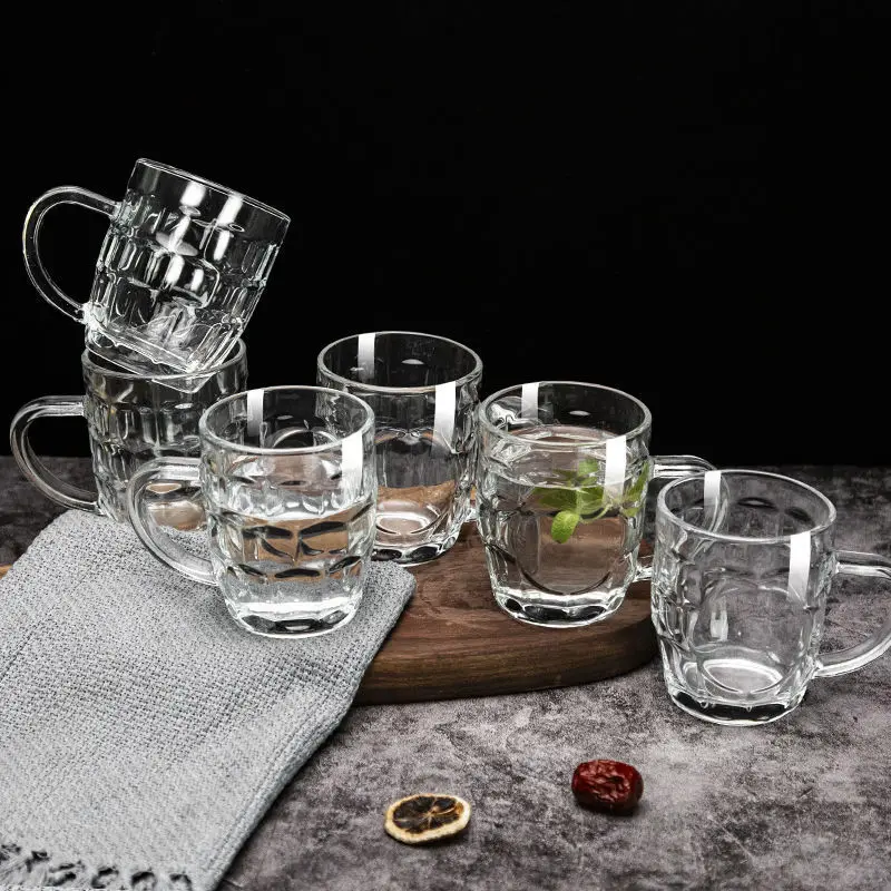 
10 oz Dimpled Stein German Irish German Beer Glass Mug 