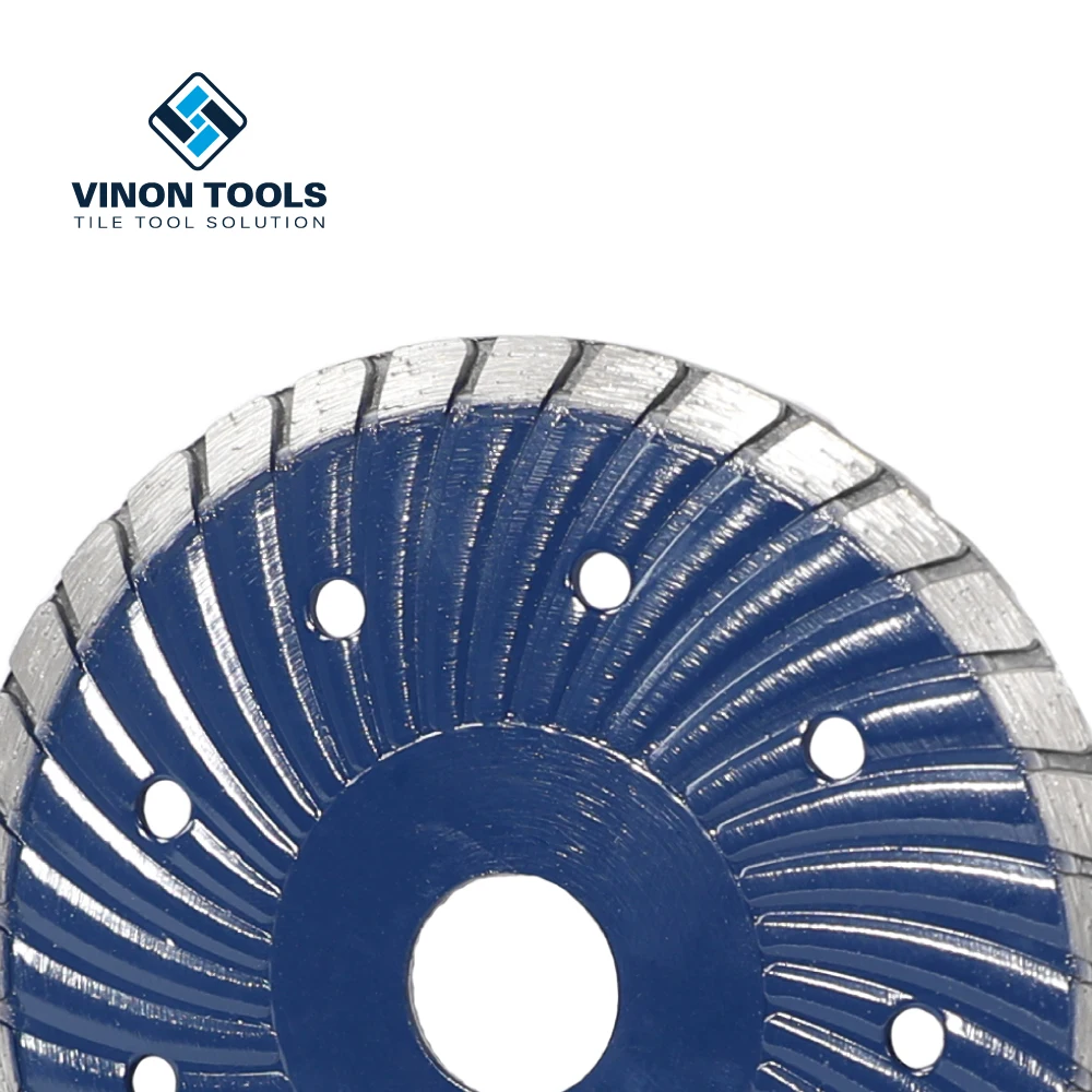 125mm Wet Trade Diamond Profi Wave Sharply Saw Blade For Cutting Stone