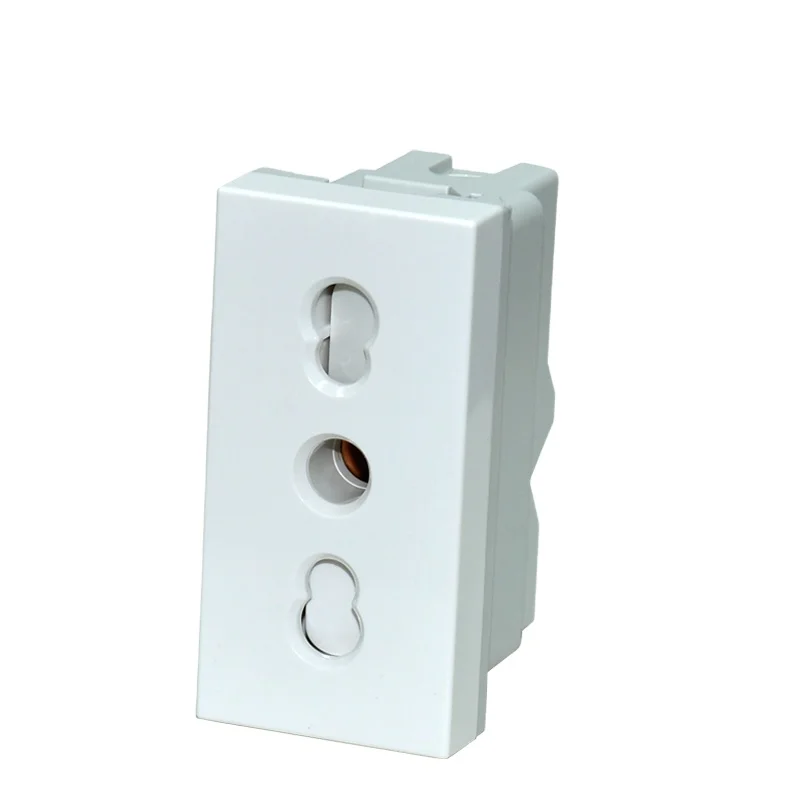Italian power socket outlet XJY-QB-49 250V 16A wall electrical outlet module