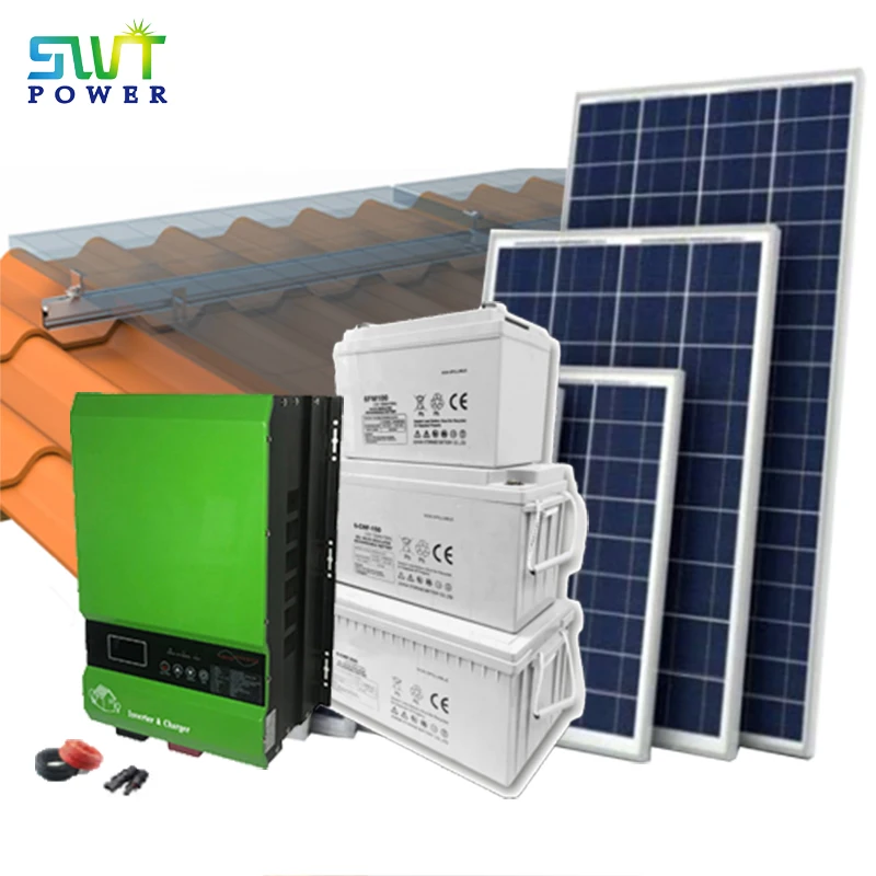 Low Self Consumption Hybrid Solar Inverter with UPS AC Charger Lithium LiFePO4 Battery