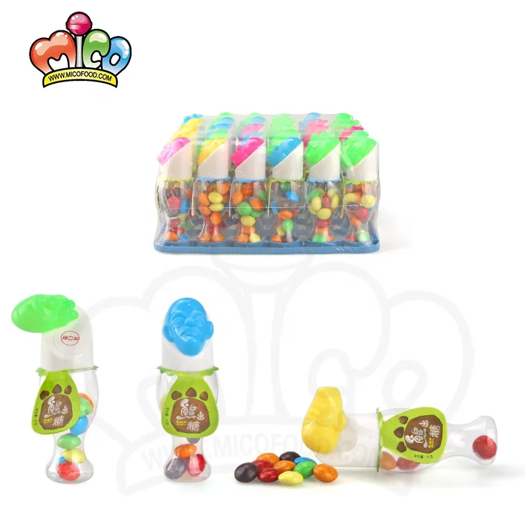 2020 Funny Halloween Snack Cartoon Devil Sweet Mixed Fruit Flavored Press Candy