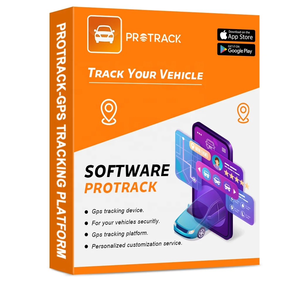 GPS tracking software fleet management system software based on PROTRACK GSM/SMS Web