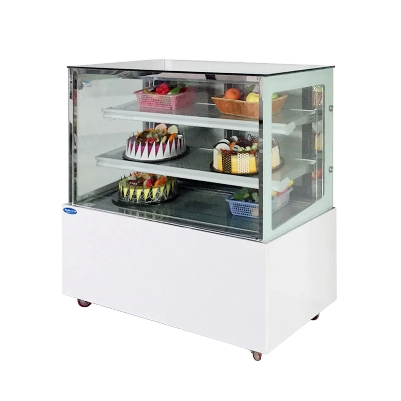 Hot Sale Bakery Stands Showcase Cabinet Cake Display Fridge Refrigerator Chiller Freezer With Heda Factory