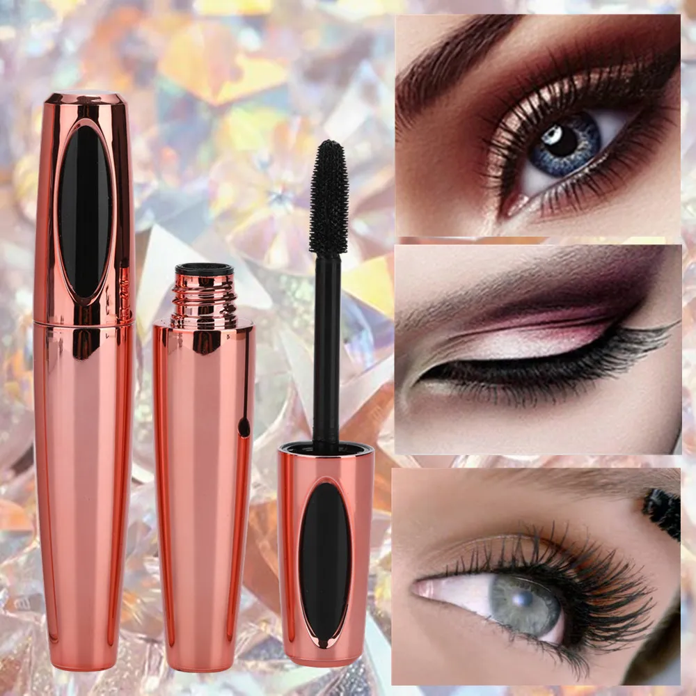 Private Label 4D Fiber Waterproof Mascara Diamond Eye Lash Eyelash Makeup Cosmetic Lengthening Mineral Moisturizer Ingredients