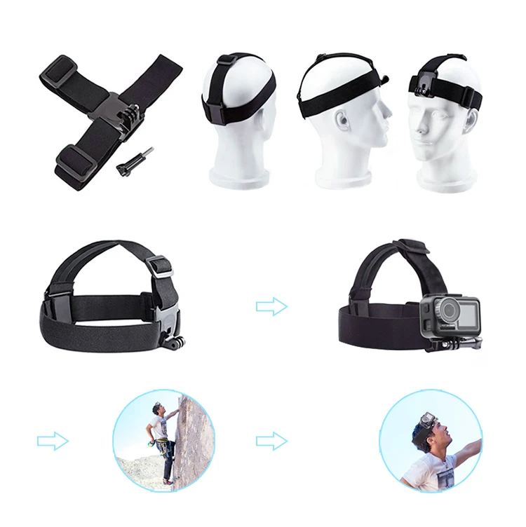 Slamoe 13 In 1 Gopro Accessories set for go pro hero8 7 6 5 4 3 kit mount for SJCAM for xiaomi yi camera for xiomi tripod GS21