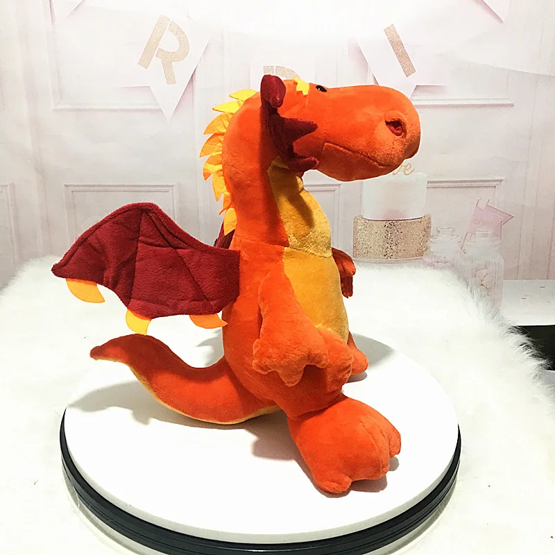 Гигантский динозавр плюшевая игрушка милое животное дракон кукла подушка детский подарок 35 см 60 Nici мягкие игрушки животные рождественские