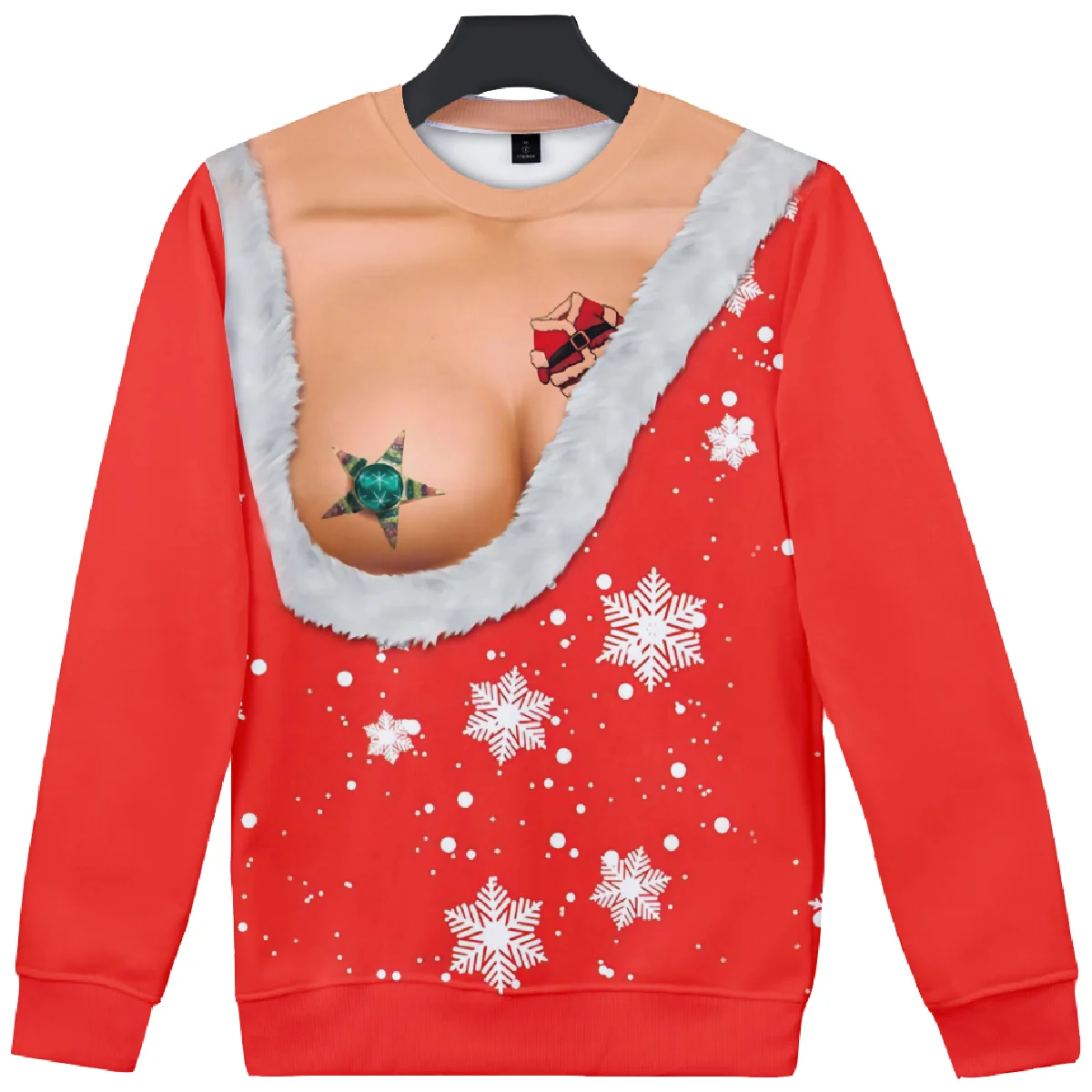 2024 Christmas Decoration Supplies,3D Print Funny Christmas Pajamas Clothes,Christmas Gifts Ornaments Print Logo Custom Hoodies