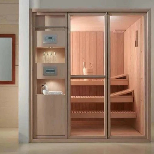 Custom-made Wholesale Indoor Far Infrared Tourmaline Home Sauna Steam Room