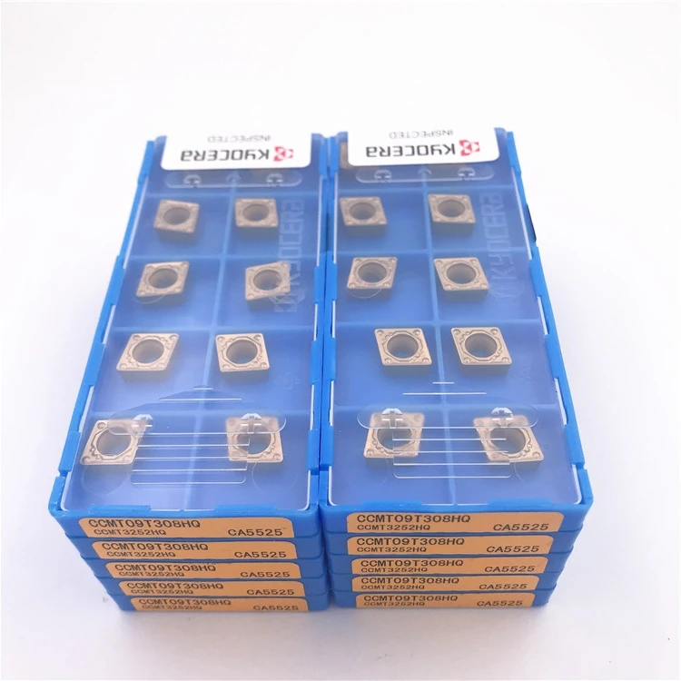 CCMT09T308HQ CA5525 High Qality Kyocera Carbide Inserts kyocera insert tools
