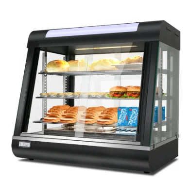 Thermal display cabinet Commercial heated deli cabinet KFC burger equipment Bread tart pizza thermal cabinet