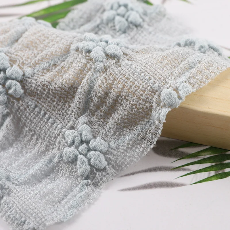 Wholesale 3D Flower Hollow Lace Fabric For Women Dress