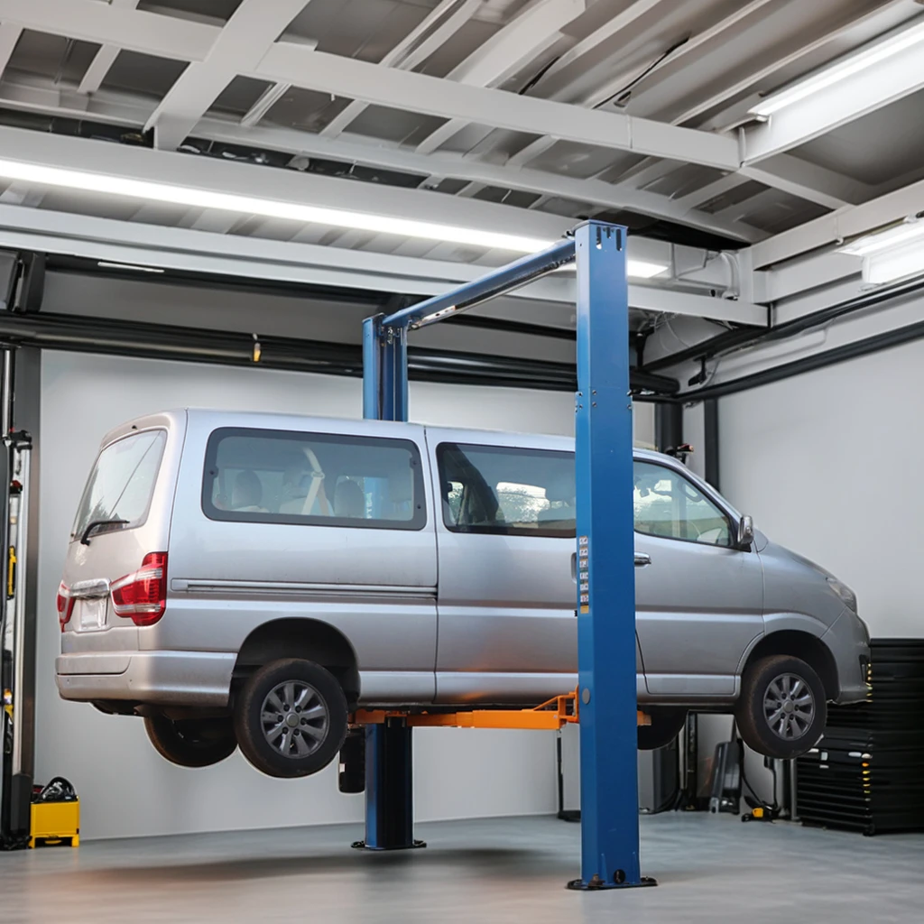 High quality with safety guarantee maintain 4000kg 2-sides manual lock 2 post car lift