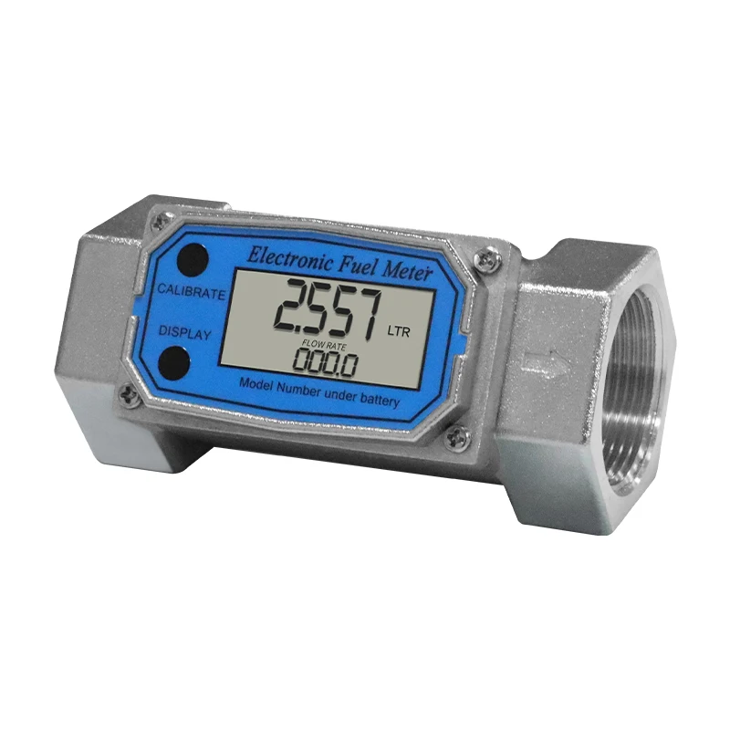 Cavitt Factory Outlet 2 Inches Temperature Resistant 120 Degrees Aluminum Alloy Turbine Flow Meter For Oil