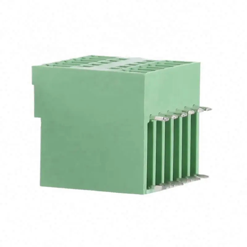 PA66 UL94V-0 frame plug-in terminal block brass modular 350/381MM Pitch terminal block
