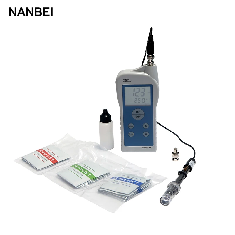 Portable aquarium pool pH Orp meter analyzer combined electrode