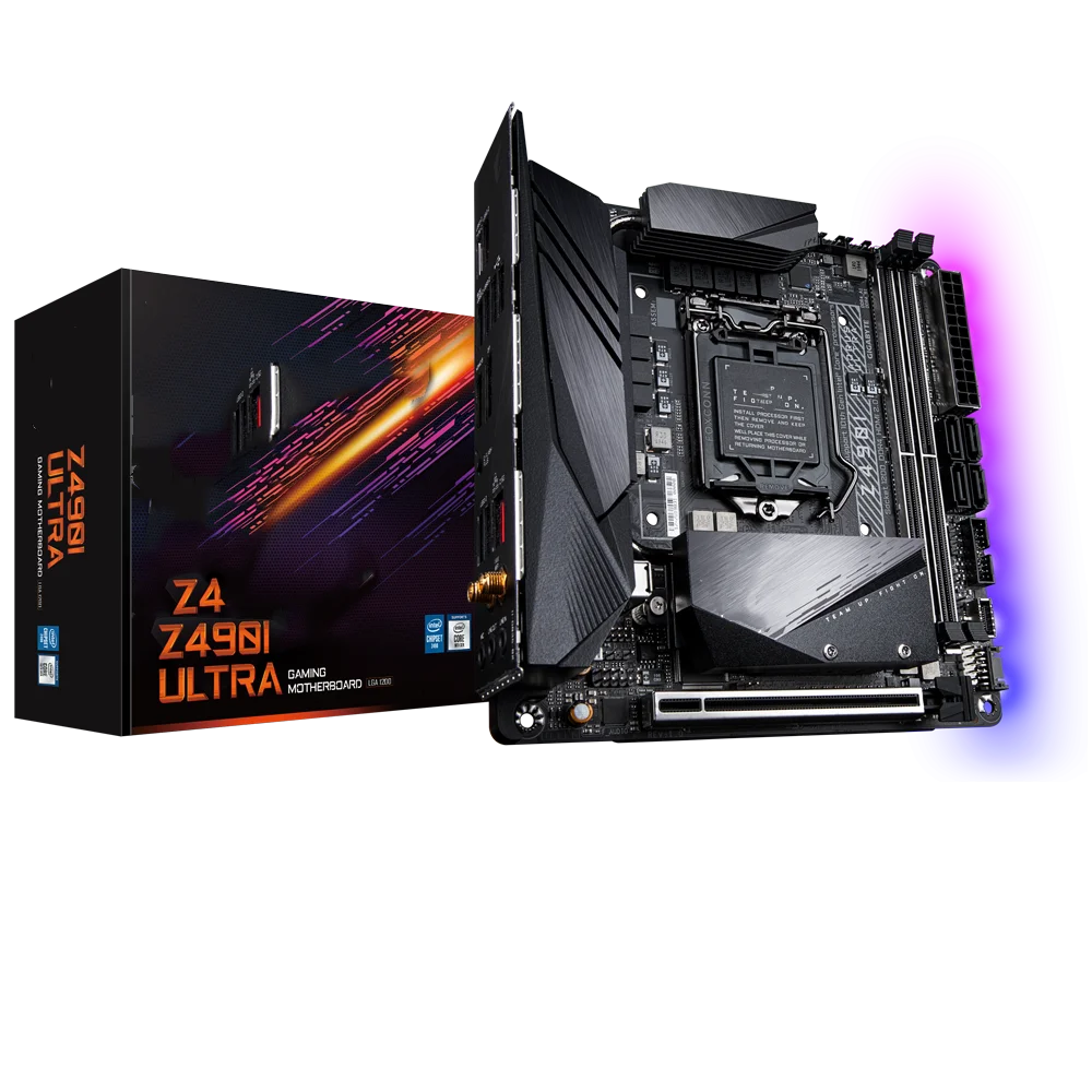 GA Factory mainboard Z490 Z490M LGA 1200 Motherboard 10th gen 10600KF 10700K 10850K Z490I AORUS ULTRA WIFI ITX