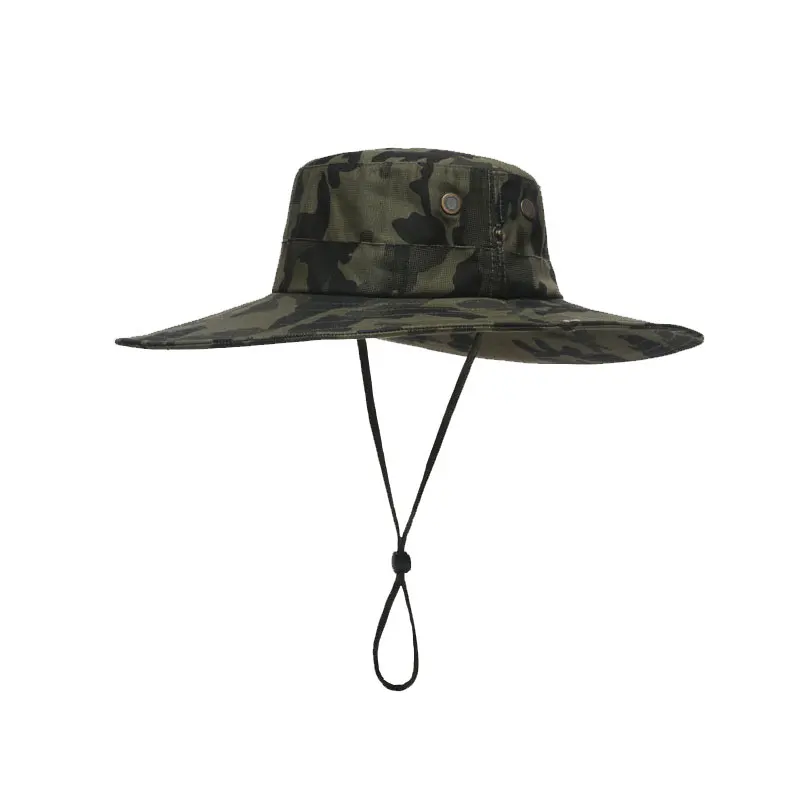 2022 Summer Men UV Protection Outdoor Fishing Sunscreen  Mountain Climbing Bucket Hats Caps (1600492497755)