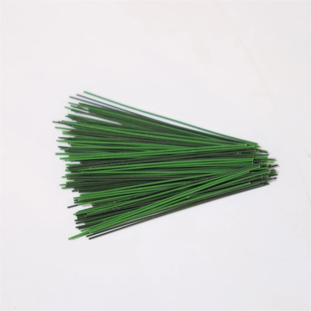 300g Christmas pine needle accessories DIY handmade PVC green artificial pine needle Christmas decorations