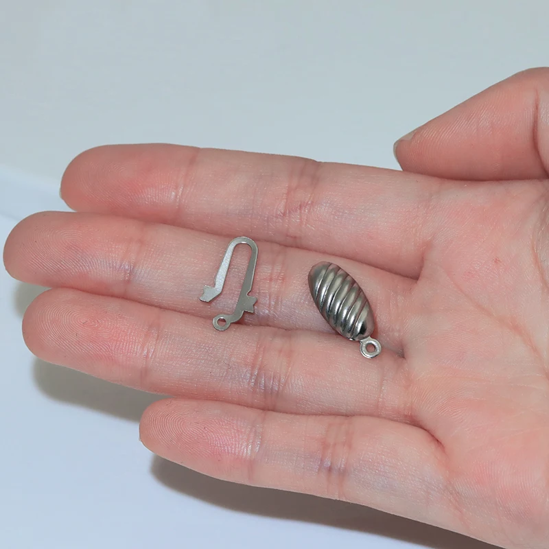 Supply necklace connection buckle accessories women fish shape necklace buckle bracelet making jewelry material