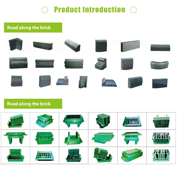 Well module brick making machine Manual unburned cement block brick machine Curbstone brick machine