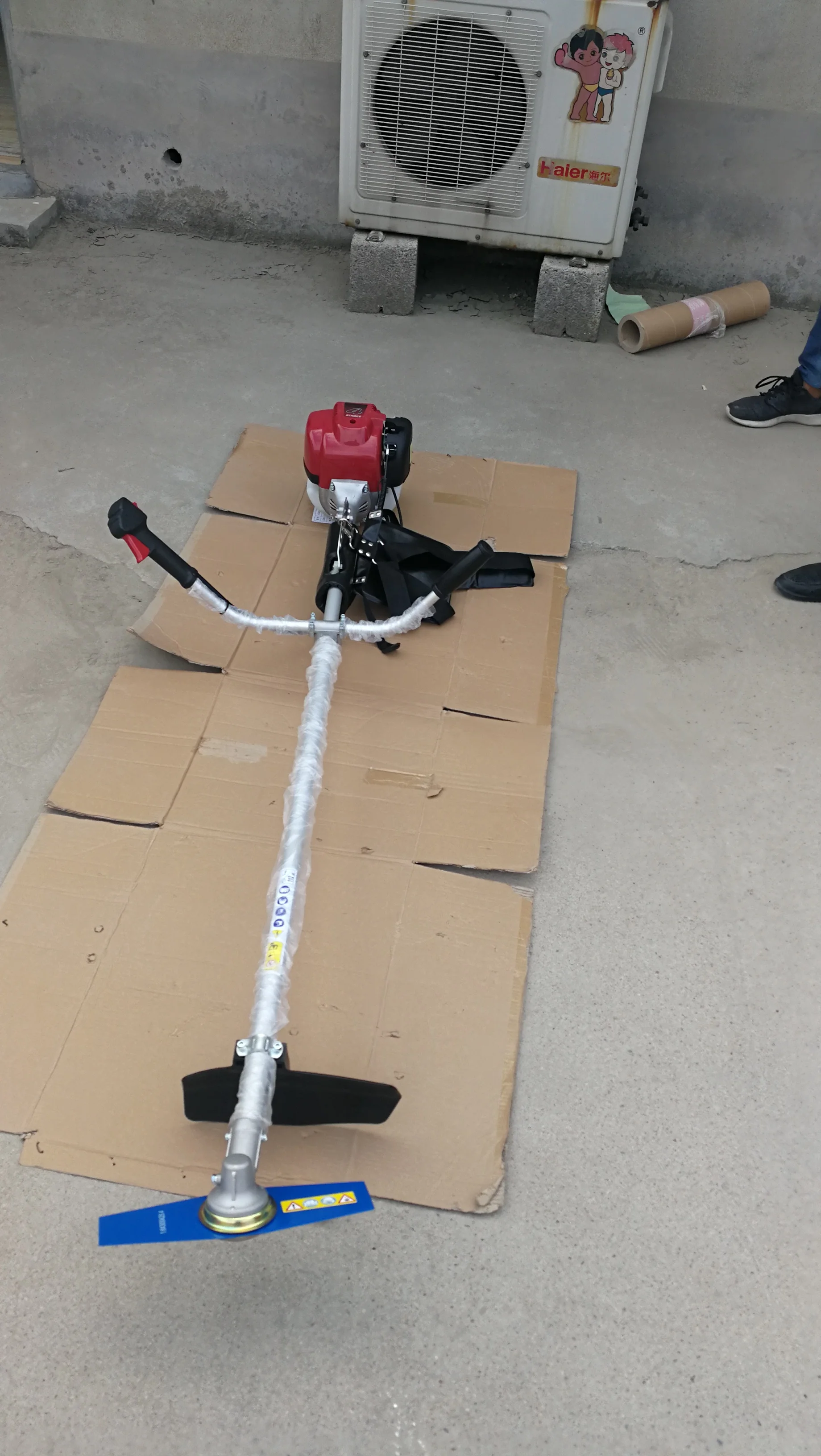 4 Stroke Petrol Brush Cutter Chinese Manufacturer GX35 Engine Power Brush Cutter For Sale