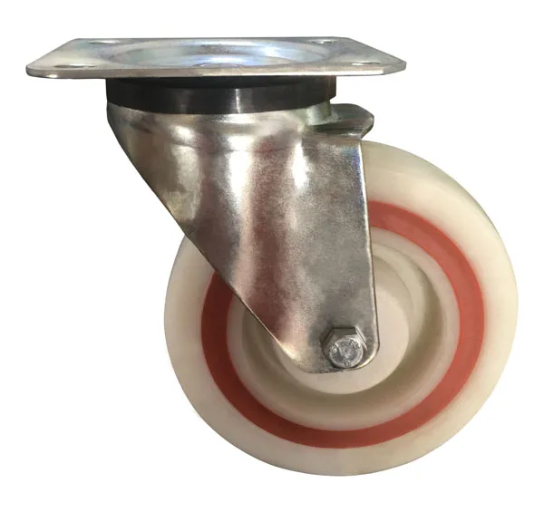 
POLYPROPYLENE WHEELS WITH NOISE REDUCING RUBBER INTERLAYER 