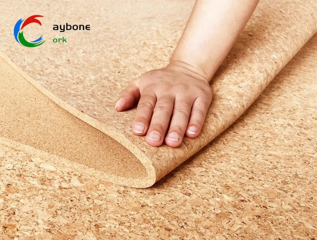 Eco-friendly Cork Floor Underlayment 2mm-10mm for home office kindergarten home decoration soundproof moisture-proof