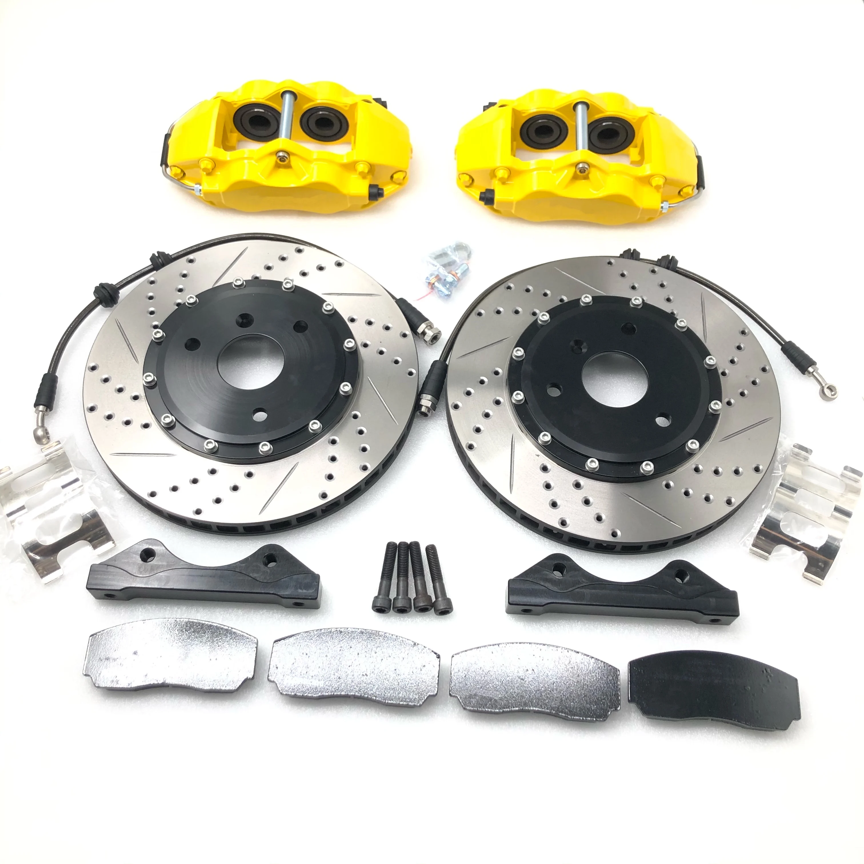 
Jekit Car 4 Pots Brake Kit Front Wheel 330*28mm Disc For Mercedes Benz-Van 2012-audi tt 8j Rims 17 Inch 