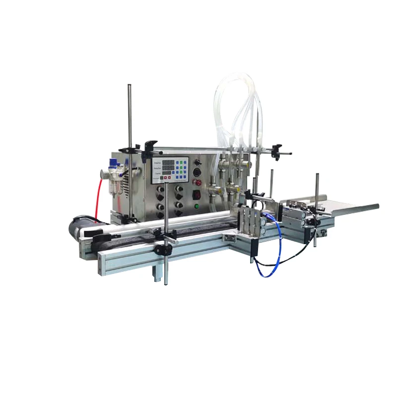 Wholesale four-head desktop automatic liquid filling machine for filling oil  perfumes juice liquid and so on