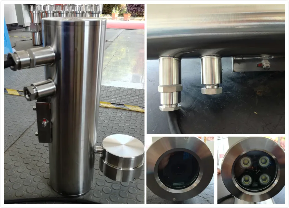 2 million Pixels Explosion-proof Camera with IR light