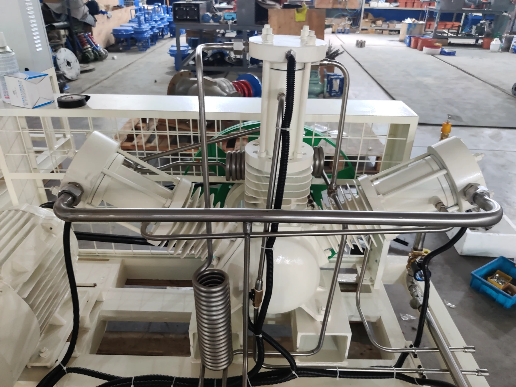 AZBEL portable oil free gas compressor booster for oxygen nitrogen generator