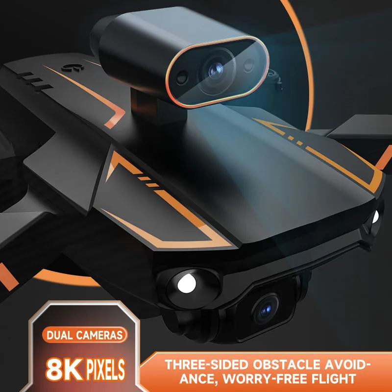 1080p Drone 4K S91 with Dual Camera Foldable Quadcopter with 360 Degree Obstacle Avoidance 5G WiFi VS Mini Drone