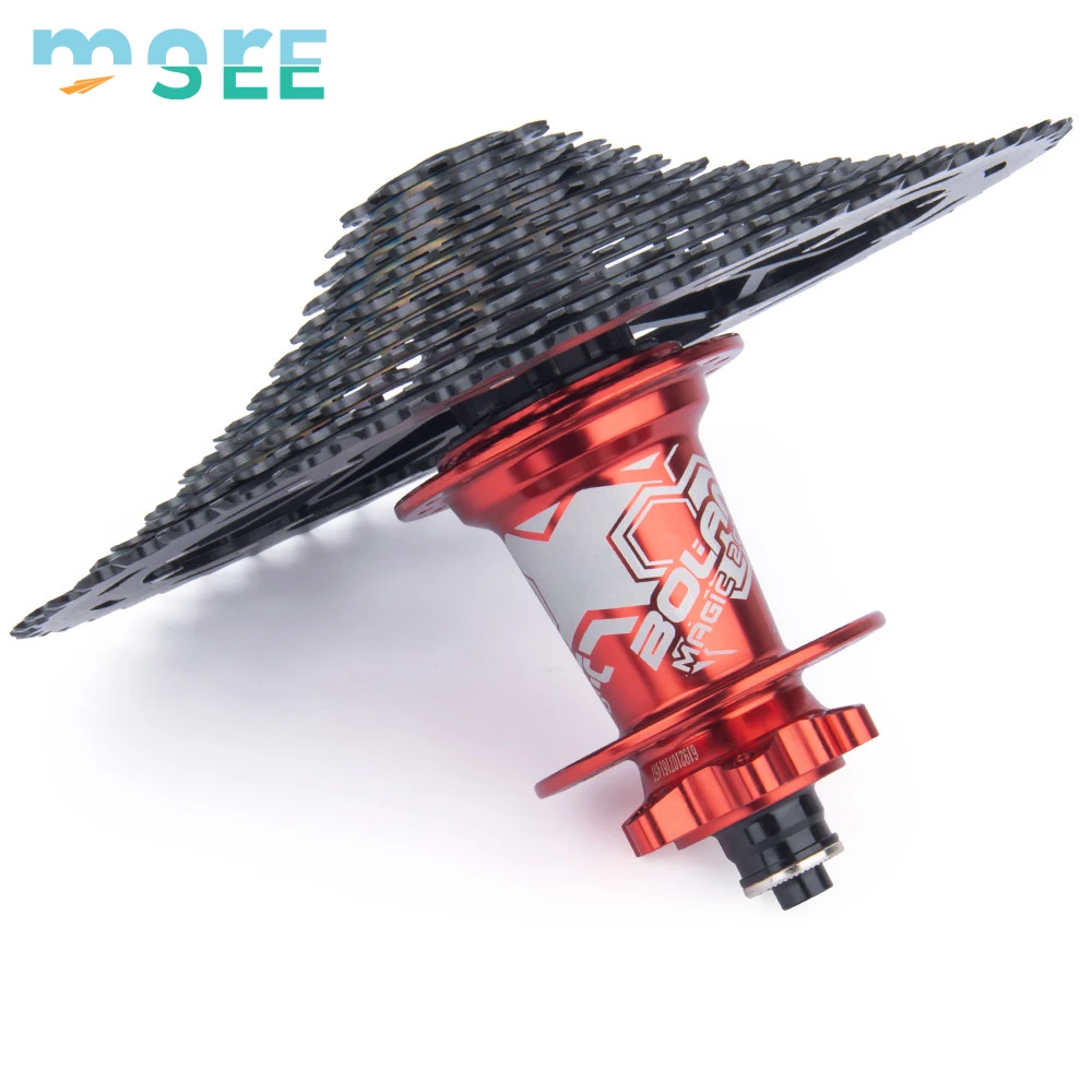 Seemore 10-50T/10-52T MTB Cassette Lightweight 8-12 Durable Bracket Speed Ultra-light Bike Cassette