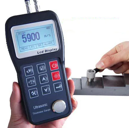 KT-320 Portable Digital Ultrasonic Thickness Gauge Meter Electronic Metal Ultrasonic Thickness Tester 0.01mm
