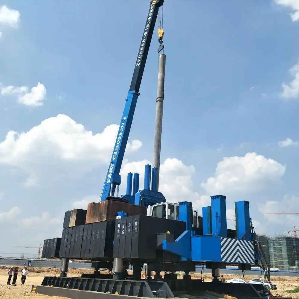 Pile Drilling Machine 860t New Piling Equipment for Pile Driving Project for Real Estate and Foundation Construction