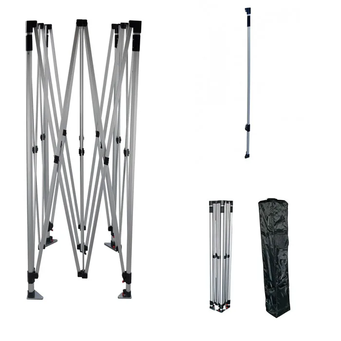 High Quality 10*10ft Fold Easy Pop Up Folding Waterproof Outdoor Canopy Tent For Event Trade Show Canopy Advertising Tent