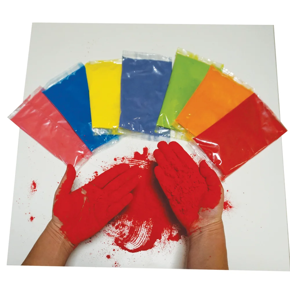 biodegradable organic safe party popper confetti cannon holi color powder party