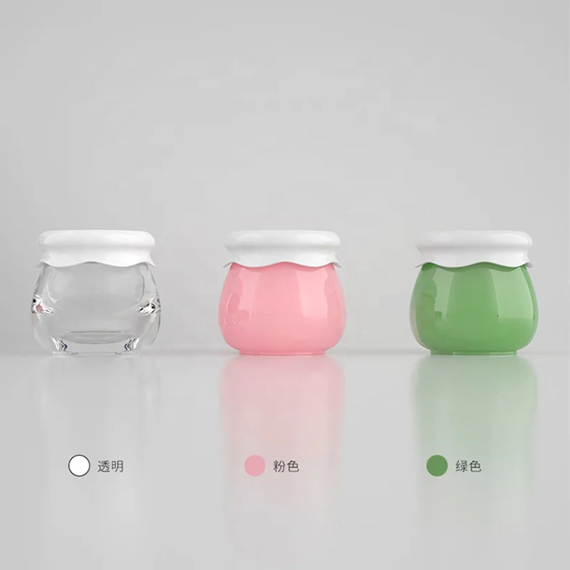 Luxury Sweet Cosmetics Packaging Containers Jar 0.5oz/1oz/2oz/4oz/8oz Lip Body Butter Glass Cosmetic Cream Jars
