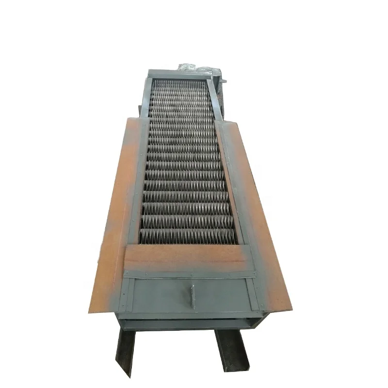 Wastewater coarse mechanical bar screen